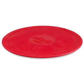 Коврик круглый силиконовый 18,2 см красный Lodge, фото 