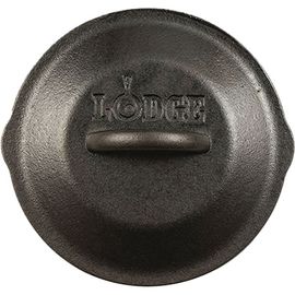 Крышка, диаметр 16.5 см, чугун, черная, Lodge, фото 