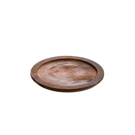 Подставка для сковороды круглая 4020308, D=25.5 см, коричневая, дерево, Lodge, фото 