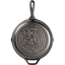Сковорода чугунная круглая 26 см, L8SKMIA20, серия Made in America, LODGE, фото 
