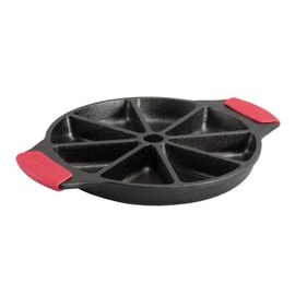 Форма для выпечки с силиконовыми прихватами, круглая, 23 см, 8 отделений, материал: чугун, BW8WPA1, BAKEWARE, LODGE, США, фото 