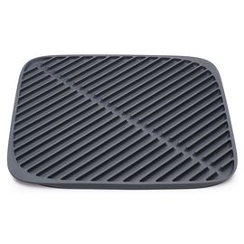 Коврик для сушки посуды Flume™ маленький серый (новый), Joseph Joseph, фото 