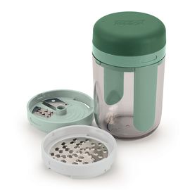 Терка спиралайзер с тремя лезвиями и контейнером для хранения Spiro Sage, Joseph Joseph, фото 