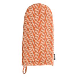 Варежка-прихватка из хлопка с графичным принтом Колосья Russian North, 31х15 см, Tkano, фото 