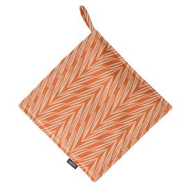 Прихватка из хлопка с графичным принтом Колосья Russian North, 22х22 см, Tkano, фото 