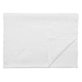 Дорожка на стол жаккардовая белого цвета из хлопка с вышивкой из коллекции Essential, 53х150 см, Tkano, фото 