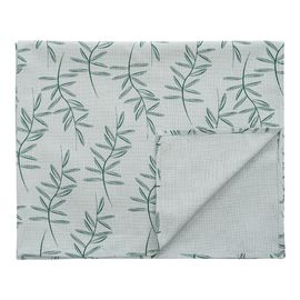 Дорожка на стол из хлопка с графичным принтом Папоротник Russian North, 45х150 см, Tkano, фото 