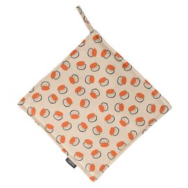 Прихватка из хлопка с графичным принтом Ягоды Russian North, 22х22 см, Tkano, фото 