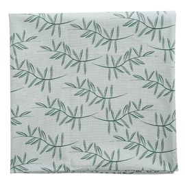 Скатерть на стол из хлопка с графичным принтом Папоротник Russian North, 150х250 см, Tkano, фото 