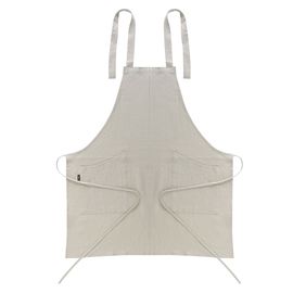 Фартук из умягченного льна бежевого цвета, 70х82 см, Tkano, фото 