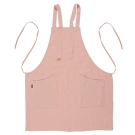 Фартук из умягченного льна розово-пудрового цвета из коллекции Essential, 82х70 см, Tkano, фото 