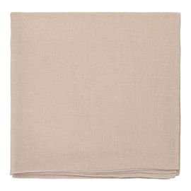 Скатерть из стираного льна бежевого цвета из коллекции Essential, 170х170 см, Tkano, фото 