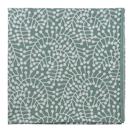 Скатерть из хлопка зеленого цвета с рисунком Спелая смородина, Scandinavian touch, 180х260см, Tkano, фото 