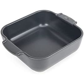 Форма для запекания квадратная SLATE 1,1 л, 21 см, серый, Peugeot, фото 