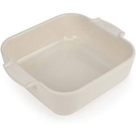 Форма для запекания квадратная ECRU 1,1 л, 21 см, слоновая кость, Peugeot, фото 