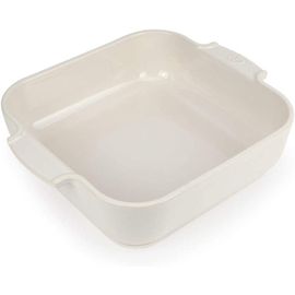 Форма для запекания квадратная ECRU 2,7 л, 28 см, слоновая кость, Peugeot, фото 