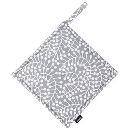 Прихватка серого цвета с принтом Спелая Смородина из коллекции Scandinavian touch, 22х22 см, Tkano, фото 