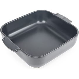 Форма для запекания квадратная SLATE 2,7 л, 28 см, серый, Peugeot, фото 