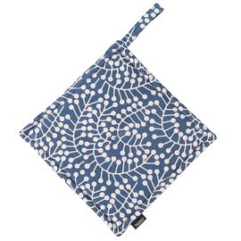 Прихватка темно-синего цвета с принтом Спелая Смородина из коллекции Scandinavian touch, 22х22 см, Tkano, фото 