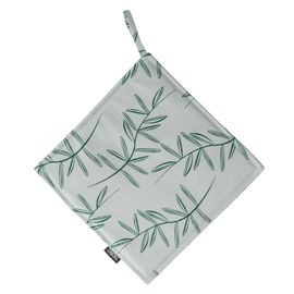 Прихватка из хлопка с графичным принтом Папоротник Russian North, 22х22 см, Tkano, фото 