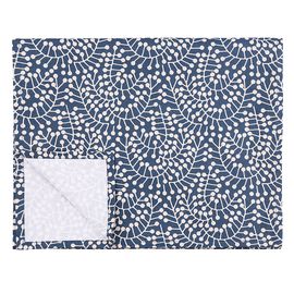 Дорожка на стол темно-синего цвета с принтом Спелая Смородина из коллекции Scandinavian touch, 45х150 см, Tkano, фото 