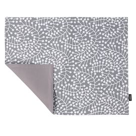 Салфетка двухсторонняя под приборы серая с принтом Спелая Смородина из коллекции Scandinavian touch, 35х45 см, Tkano, фото 