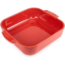 Форма для запекания квадратная RED 2,7 л, 28 см, красный, Peugeot, фото 