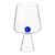 Бокал для вина Orb, 400 мл, прозрачный/синий, Liberty Jones, фото 