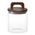 Банка для хранения стеклянная с крышкой из акации Hanle, 750 мл, Liberty Jones, фото 