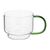 Набор кружек Orb, 400 мл, прозрачные/зеленые, 2 шт., Liberty Jones, фото , изображение 7