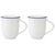Набор кружек Santorini, 250 мл, 2 шт., Liberty Jones, фото 