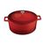 Кастрюля чугунная эмалированная красная, 24 см, LAVA, фото , изображение 2