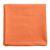 Скатерть на стол из хлопка оранжевого цвета Russian North, 170х170 см, Tkano, фото 