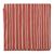Скатерть из хлопка терракотового цвета с принтом Полоски из коллекции Prairie, 170х250 см, Tkano, фото 