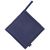 Прихватка из хлопка темно-синего цвета из коллекции Essential, 22х22 см, Tkano, фото 