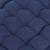 Подушка на стул из хлопка темно-синего цвета из коллекции Essential, 40х40 см, Tkano, фото , изображение 4