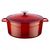 Кастрюля чугунная эмалированная красная, 28 см, LAVA, фото 