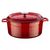 Кастрюля чугунная эмалированная красная, 28 см, LAVA, фото 