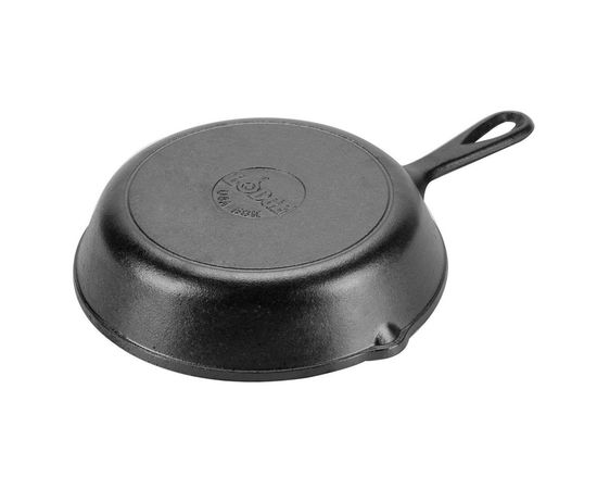 Сковорода круглая 20 см, черная, чугун, Lodge, Диаметр сковороды, см: 20, фото , изображение 3