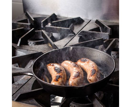 Сковорода круглая 20 см, черная, чугун, Lodge, Диаметр сковороды, см: 20, фото , изображение 6