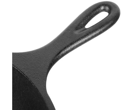 Сковорода круглая глубокая, 26 см, черная, чугун, Lodge, фото , изображение 6