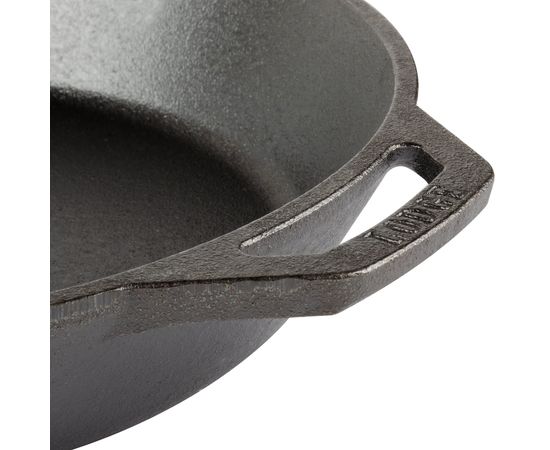 Сковорода круглая 33 см, черная, чугун, Lodge, Диаметр сковороды, см: 33, фото , изображение 4