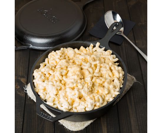 Сковорода глубокая, диаметр: 26 см, объем: 2,84 л + крышка-сковорода, материал: чугун, LCC3, LODGE, США, фото , изображение 8