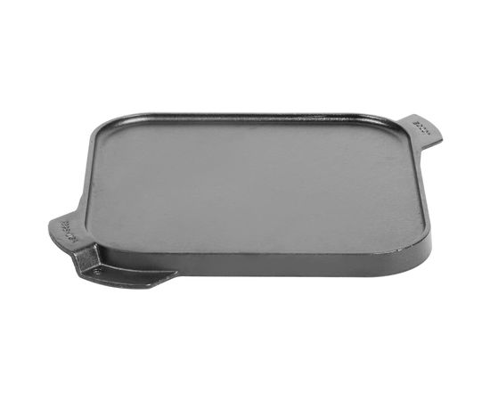 Поднос-гриль квадратный, 26.2x32.5 см, чугун, черный, Lodge, фото , изображение 4