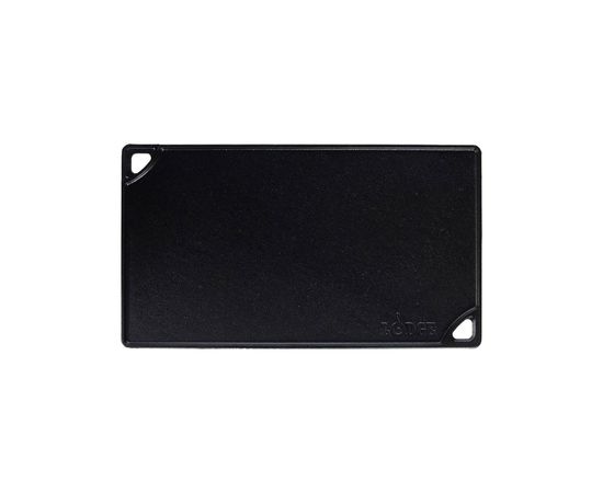 Лист-гриль 42.5х24 см, черный, чугун, Lodge, фото , изображение 2