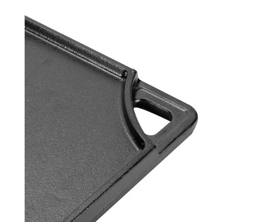 Лист-гриль 42.5х24 см, черный, чугун, Lodge, фото , изображение 4