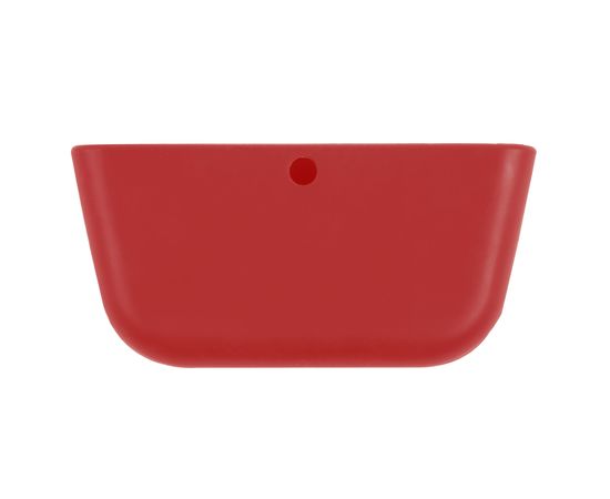 Накладка на ручку, прямоугольная, размер: 12 х 7 х 2 см, материал: силикон, цвет: красный, ASPHH41, LODGE, США, фото , изображение 2