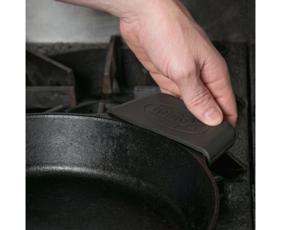 Перчатка-ухват, черная, силикон, Lodge, Цвет: Черный, фото , изображение 6