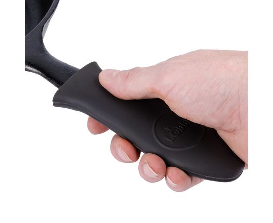 Перчатка-ухват, 14x5 см, черная, силикон, Lodge, Цвет: Черный, фото , изображение 3