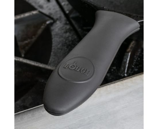 Перчатка-ухват, 14x5 см, черная, силикон, Lodge, Цвет: Черный, фото , изображение 4